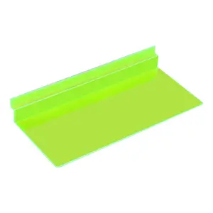 2024 HOT POPULAR SHOPPING MALL SLATWALL FOR COLOURFUL PLASTIC DISPLAY RACK FOR SHOES