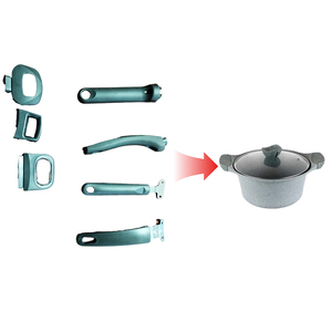 批发产品压铸烹饪汤锅套装压铸锅手柄炊具配件厂家热卖 - Product Image 2