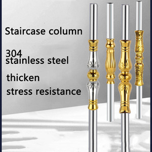 Main courante d'escalier en acier inoxydable 304 durable, colonne à eau montante, design moderne, garde-corps d'hôpital, d'hôtel, tube carré, balcon, <span class=keywords><strong>villa</strong></span> - Product Image 4