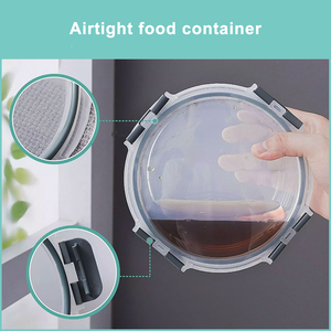 Thân thiện với môi trường 100% <span class=keywords><strong>BPA</strong></span>-<span class=keywords><strong>free</strong></span> bữa ăn chuẩn bị Glass container với PP nắp lò vi sóng & Tủ đông an toàn sơn mài kỹ thuật - Product Image 3