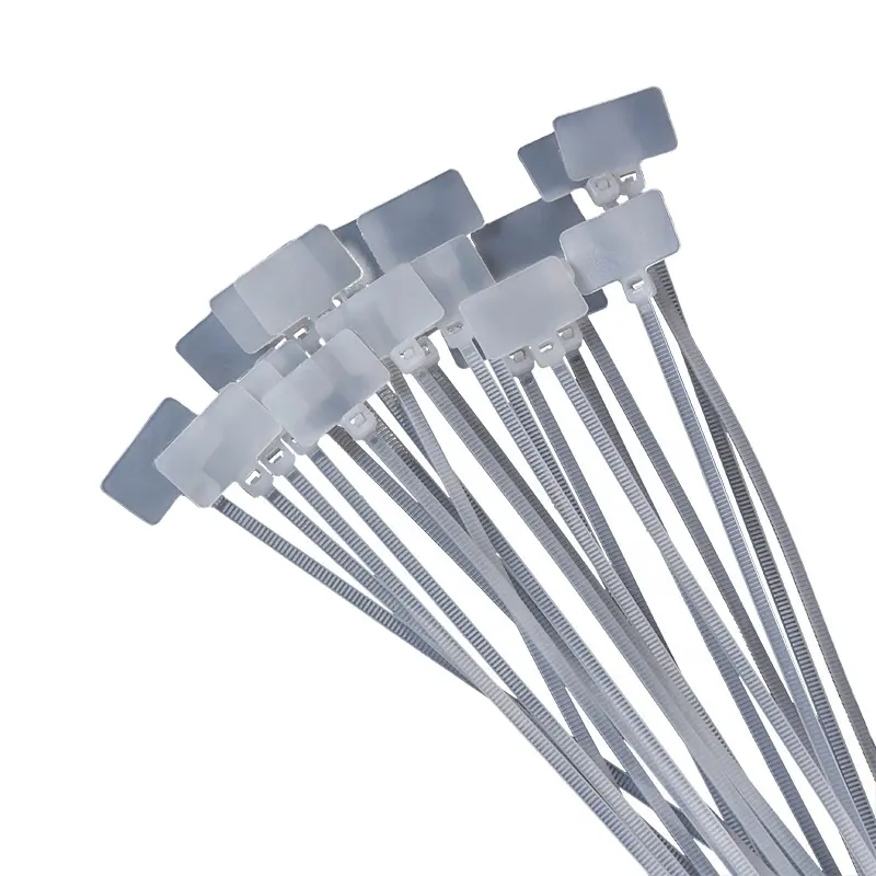 Plastik Zip kravat Wrap 66 kablo bağları kendinden kilitleme naylon siyah IEC su geçirmez alüminyum tel yalıtım tel bağlayıcı naylon C