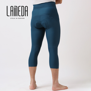 LAMEDA sublimazione stampa imbottita 3/4 ciclismo pantaloncini <span class=keywords><strong>pantaloni</strong></span> da bici per la corsa in bici da strada - Product Image 3