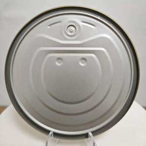 Haute Qualité 307 #   Couvre-boîte en aluminium chromé <span class=keywords><strong>de</strong></span> 83,3 mm à ouverture facile <span class=keywords><strong>pour</strong></span> boîtes <span class=keywords><strong>de</strong></span> thon et <span class=keywords><strong>de</strong></span> sardines - Product Image 5