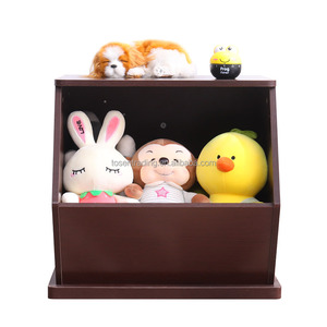 Cube de rangement ouvert en bois moderne pour expresso – Organisateur pour enfants, table d'appoint et table de chevet, armoire à jouets pour tout-petits - Product Image 3