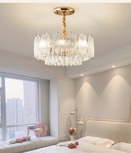 Lustre suspendu en <span class=keywords><strong>cristal</strong></span> moderne pour hôtels, salles <span class=keywords><strong>de</strong></span> réception <span class=keywords><strong>de</strong></span> mariage, salons, salles à manger, chambres et bars - Product Image 3