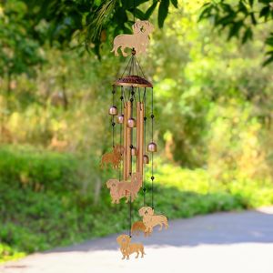 Poodle Wind Chimes Outdoor <b>Gifts</b> for Women/Men/Mom/Wife/Grandma Birthday <b>Gifts</b> <b>Memorial</b> <b>Gift</b> Metal WindChime - Product Image 1