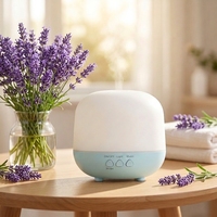 Diffuseur de parfum portable, diffuseur d'huiles essentielles, humidificateur d'air, lumière LED, diffuseur d'arômes ultrasonique
