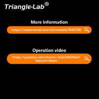 Trianglelab HAFC V2 Hackman Pemotong Filamen Otomatis Suku Cadang Printer 3D yang Ditingkatkan untuk Voron Bambu Creality Anycubic Flashforge