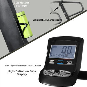 Tapis <span class=keywords><strong>de</strong></span> course commercial incurvé non motorisé Air Runner, équipement <span class=keywords><strong>de</strong></span> fitness cardio pour salle <span class=keywords><strong>de</strong></span> sport, robuste et mécanique - Product Image 4