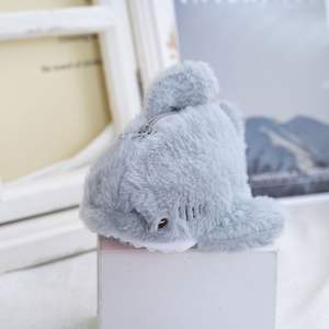 Sac à crayons en coton PP en forme de requin super doux, tendance et en promotion, sac OPP mignon et amusant, unisexe, dessin animé pour enfants - Product Image 6