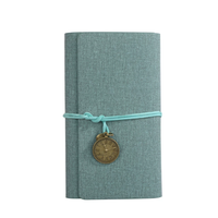 Carnet à feuilles mobiles en cuir A6, couverture en cuir PU, cadeau pour étudiant, logo personnalisé, plusieurs couleurs, papier écologique