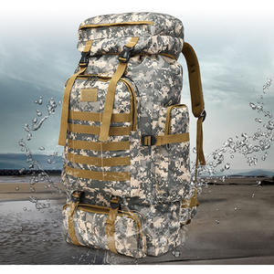 Sac à dos de randonnée imperméable personnalisé de 80 l, sac à dos de trekking, sac à dos camouflage - Product Image 2