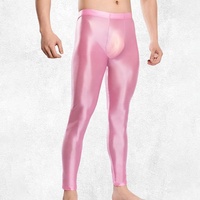 Costumes sexy, leggings à entrejambe ouvert, pantalons sans entrejambe brillants, pantalons en spandex, collants extensibles brillants, lingerie gay, vêtements en latex