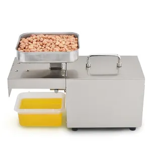 Commercial stainless steel Automatic Oliva peanut Mini Oil Press Machine