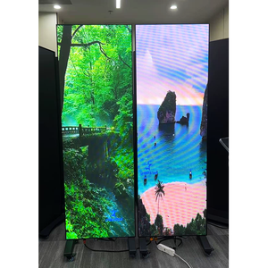 960*1920 Pantalla Led plegable portátil Señalización digital alimentada por batería Pantalla Led vertical Pantalla Led-poster-Display - Product Image 3