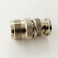 Connecteur Mâle BNC 50 Ohms pour Applications Industrielles, Adaptateur Jack Femelle UHF SO239, Connecteur Coaxial RF