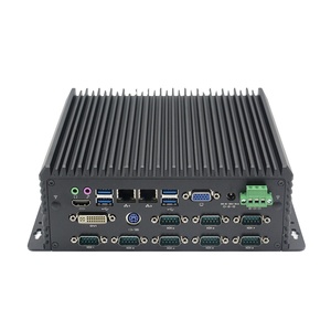 XLW Industrie-PC Intel J1900 J6412 4-10. Gen I3 <span class=keywords><strong>I5</strong></span> I7 DDR4 MSATA HD VGA DVI 2 LAN 10 RS232 DB9 COM SIM GPIO Linux Fabrikautomation - Product Image 2