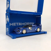 YC-DZ033 2026 Nuevo Kit de Modelo de Coche Deportivo Azul MOC City, Juguetes de Construcción DIY con Pequeñas Partículas, Regalo para Niños, Sets de Bloques de Construcción