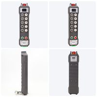 Control Remoto Inalámbrico Universal Industrial de 10 Botones para Grúa, Transmisor y Receptor Inalámbricos para Cabrestante Eléctrico