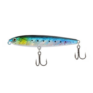 Señuelo de Pesca <span class=keywords><strong>Flying</strong></span> Ghost <span class=keywords><strong>II</strong></span>, de Metal, Tipo Lápiz, 10.5g/14.5g, para Pesca en Agua Salada, Carpa, Lubina, Señuelo de Superficie/Agua Media, Anzuelos Triples Resistentes - Product Image 5
