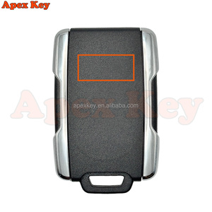 Clé de voiture intelligente à distance argentée 315/433MHZ pour Chevrolet Colorado Silverado Tahoe Suburban GMC Canyon Sierra Yukon 2014-2019 - Product Image 4