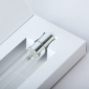 LingKa LK01 Pack Hot Sale 5ml Perfume <b>Spray</b> Bottle Custom Black Gold Silver Travel Glass <b>Pump</b> Sprayer Silk Screen Printing - Product Image 5