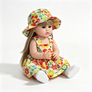 Poupée Reborn Personnalisée Réaliste en Vinyle avec Rembourrage en Coton PP, Hauteur 31cm-50cm, pour Filles - Product Image 5
