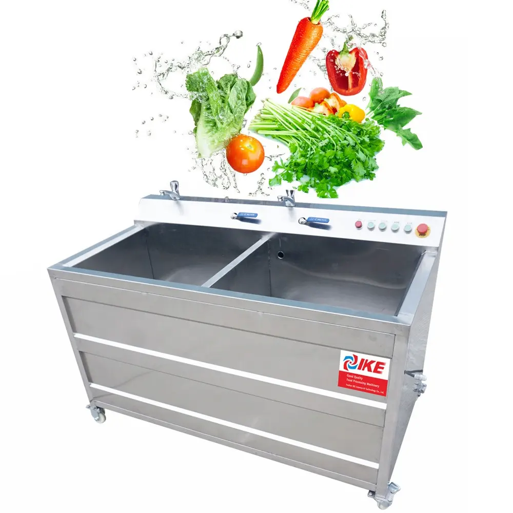 Aangepaste Automatische Fruit Wasmachine Kan Ozon Schoon Groenten Sinaasappels, Paprika, Komkommers