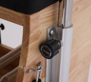 Pilates Reformer portatile commerciale in legno di quercia bianca con certificazione CE ISO, con trampolino e box, molto venduto - Product Image 2