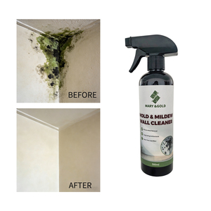 Spray <span class=keywords><strong>anti</strong></span>-moisissures et <span class=keywords><strong>anti</strong></span>-salissures pour murs, <span class=keywords><strong>nettoyant</strong></span> tout usage pour les murs intérieurs, éliminateur de moisissures pour murs - Product Image 1