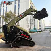 Mini-chargeuse compacte sur chenilles Havtek Kubota SCL 1000 Diesel 4x4 avec chargeur frontal