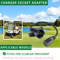 ClubCar Precedent Ladeanschlussadapter Amerikanischer Standard für Ladebuchsenkabel Golfwagen-Zubehör