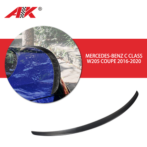 Para 2017 <span class=keywords><strong>2020</strong></span> <span class=keywords><strong>MERCEDES</strong></span> <span class=keywords><strong>BENZ</strong></span> <span class=keywords><strong>Clase</strong></span> <span class=keywords><strong>C</strong></span> w205 <span class=keywords><strong>Coupe</strong></span> fibra de carbono pieza de coche accesorios bodykit parachoques trasero difusor maletero alerón cuerpo - Product Image 2