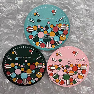 Modifiziertes Bubble Dial Literal Watch Zubehör Edelstahl Passend für NH35 Calibre 28,5mm Zifferblatt durchmesser - Product Image 1