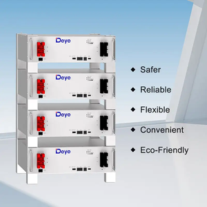 Deye SE-G5.1 100Ah 5KWh Pro-B IP65 LifePO4ลิเธียม51.2โวลต์ใช้ในคลังสินค้า EU แรงดันไฟฟ้าต่ำกำลังไฟ200Ah 5Kwh AC วางซ้อนกันได้ - Product Image 3