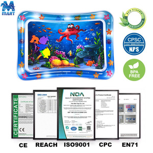 Mart personnalisé 3 6 9 <span class=keywords><strong>mois</strong></span> nouveau-né <span class=keywords><strong>bébé</strong></span> garçon fille infantile centre d'<span class=keywords><strong>activité</strong></span> précoce temps du ventre jouet gonflable jouer tapis d'eau - Product Image 6