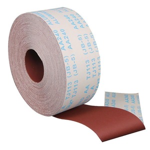 Bandas <span class=keywords><strong>de</strong></span> Lija Abrasivas <span class=keywords><strong>de</strong></span> Tela <span class=keywords><strong>de</strong></span> <span class=keywords><strong>Esmeril</strong></span> <span class=keywords><strong>de</strong></span> Alta Calidad con Óxido <span class=keywords><strong>de</strong></span> Aluminio en Rollo Jumbo para Pulir Convertidores - Product Image 2
