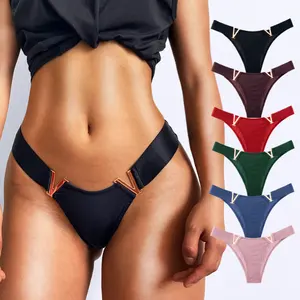 Sexy Stretch Bikini Panties Low Rise Hipster Ladies Soft Women Underwear