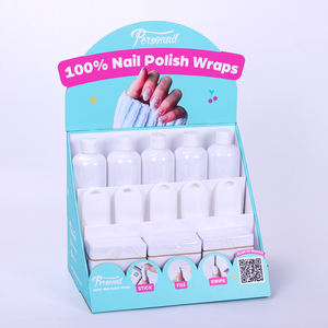 Custom <strong>Design</strong> 3-Tier Rotating Corrugated Cardboard PDQ Display Box for Retail Store Modern Style Cosmetic Paper Counter <strong>Top</strong> - Product Image 1