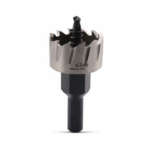 Scie cloche HSS Ttake 38 mm fabriquée en Italie pour le perçage du bois et du métal - Product Image 2