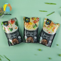 Nouilles instantanées thaïlandaises à faible teneur en glucides, sans gluten, en konjac, shirataki, spaghetti halal, en boîte et en sachet