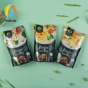 Mì Konjac Kiểu Thái Không Chứa Gluten Carb Thấp Mì Spaghetti Shirataki Halal Beras