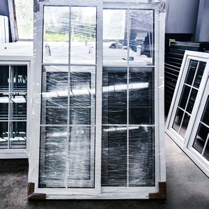 Ventana deslizante de doble vidrio UPVC con diseño de parrilla que incluye mosquitera <span class=keywords><strong>para</strong></span> una mayor seguridad y comodidad en el hogar - Product Image 6
