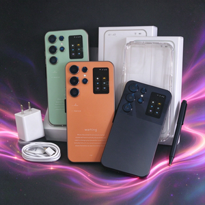 สมาร์ทโฟน S25 Ultra รุ่นปลดล็อคทั่วโลก หน้าจอ HD 7.3 นิ้ว Octa Core 16GB+1TB กล้องความละเอียด 108MP พร้อมฟังก์ชั่นปรับแต่งภาพ ชาร์จเร็ว 65W ระบบปฏิบัติการ Android 15 ขายส่ง - Product Image 1