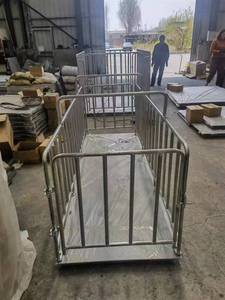 कारखाने को 1-3 टन पशुधन वजन वाले फ्लोर स्केल <span class=keywords><strong>500g</strong></span> सटीकता औद्योगिक ग्रेड ओम - Product Image 2