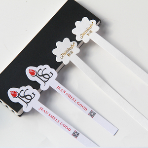 Diseño personalizado Impresión de lujo de diferentes formas Perfume de alta calidad/Secante de fragancia de aromaterapia/Tiras de prueba de papel - Product Image 6