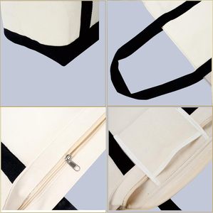 Sacs de courses promotionnels en gros, réutilisables, en PVC et non tissé, pour événements, sacs fourre-tout avec impression de logo personnalisé, blanc/autres couleurs - Product Image 4
