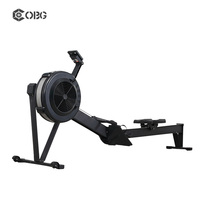 Entraîneur de fitness commercial Cardio Ski Aviron horizontal de haute qualité avec moniteur