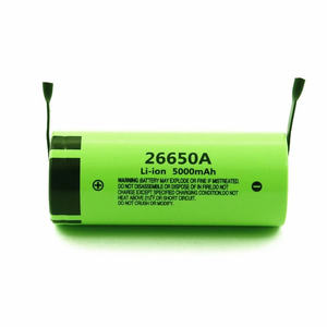 Yüksek Kapasiteli 26650 Pil 5000mAh 3.7v Şarj Edilebilir Li-ion Lityum İyon Pil 26650 Lityum İyon Pil Hücreleri - Product Image 3