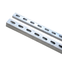 Support photovoltaïque en profilé C, accessoires peints, fixations, support sismique en profilé U, colliers de serrage pour tuyaux, connecteurs en acier 2,5 mm